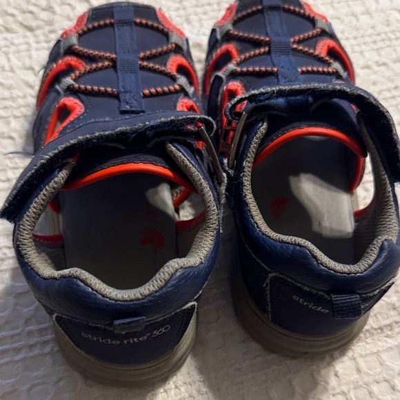 Stride Rite Children's Outdoor Sandals - Brown and Navy - Picture 6 of 10